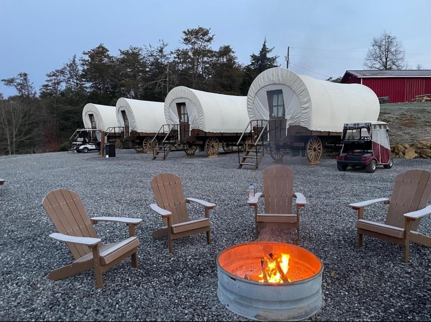 Smoky Hollow Outdoor Resort Covered Wagon Sevierville Εξωτερικό φωτογραφία